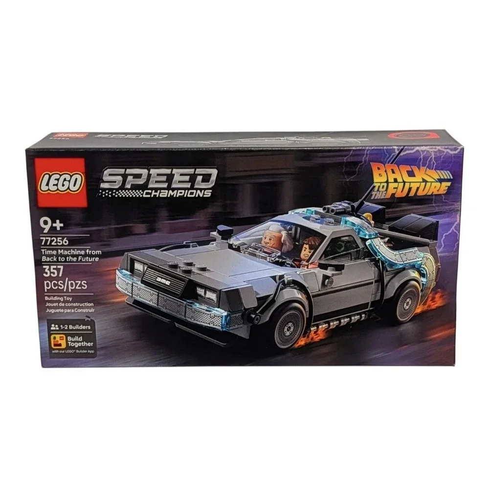 LEGO Speed Champions Back to the Future DeLorean Time Machine Set 77256 NEW